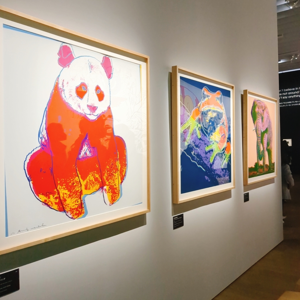 京セラ美術館のアンディ・ウォーホル展の現代アート作品