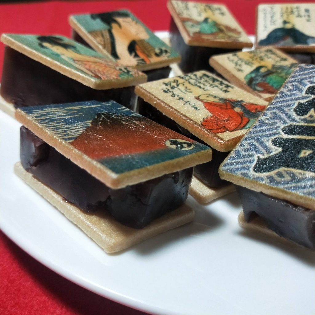 日本画仕様の叶匠壽庵あも