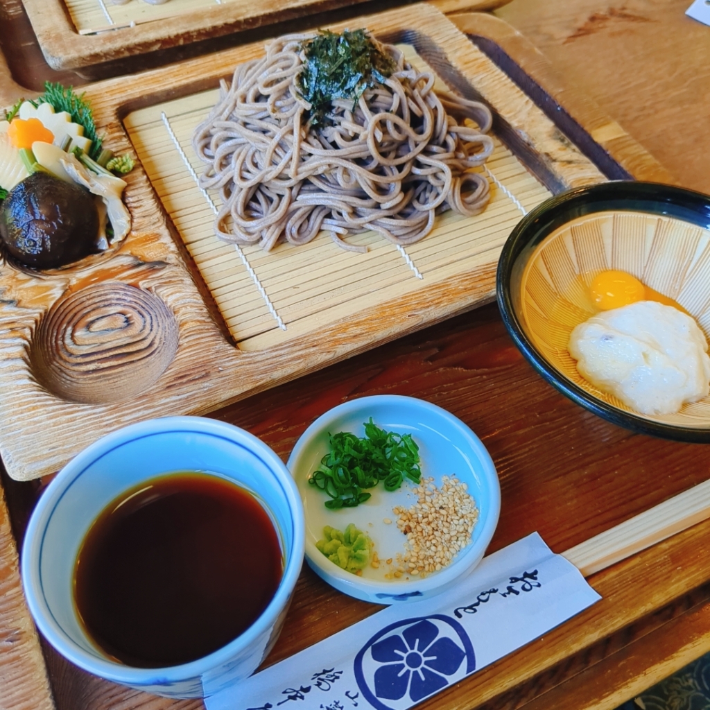 室生寺の蕎麦屋である橋本屋のお蕎麦